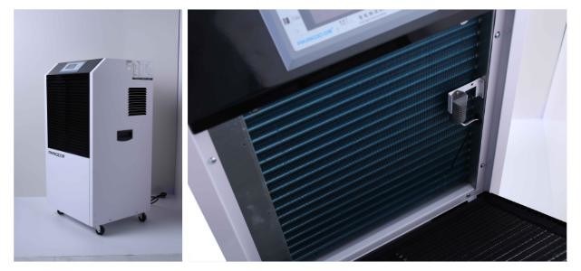 Pengering Udara Kompak Dehumidifier Kelas Komersial 80L Untuk Pemulihan Kerusakan Air Banjir