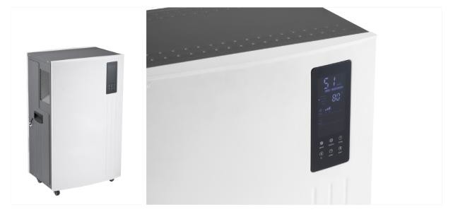 Dibangun Di Humidistat Dehumidifier Kelas Komersial Dengan Filter Udara Yang Bisa Diganti 70 Pint