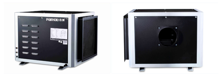 10L/H Ceiling Mounted Dehumidifier Compress Type Tumbuh Secara Efektif Menggabungkan Gaya