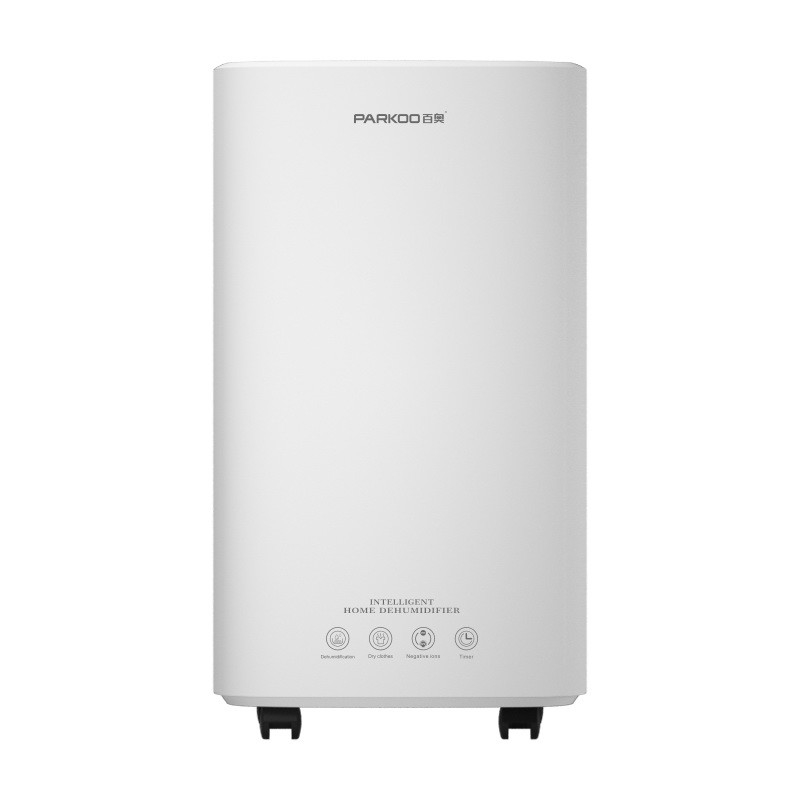 Timer 24 Jam Dehumidifier Rumah Portabel 400 * 280 * 630mm Untuk Kantor 100m3 / jam