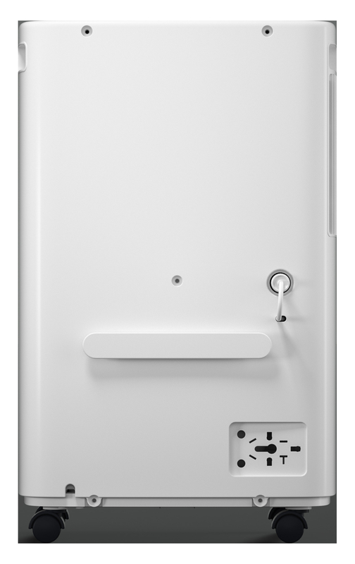 12 liter/hari LED Smart Air Dehumidifier Mute Ruang terbatas Ukuran kecil Apartemen Penghapusan Kelembaban
