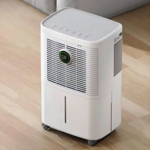 12 liter/hari LED Smart Air Dehumidifier Mute Ruang terbatas Ukuran kecil Apartemen Penghapusan Kelembaban