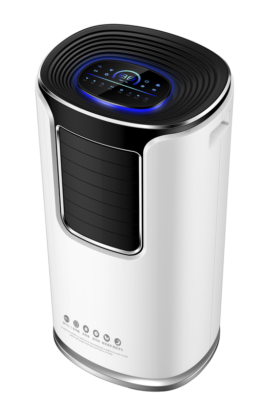 9000BTU Portable Evaporative Air Cooler Conditioner 4 Mode Operasi 2 Kecepatan Kipas