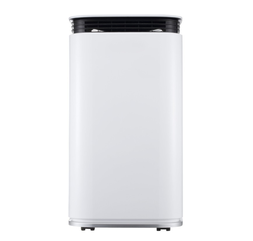 16L Hidden Screen LED Home Dehumidifier 2.2L Tank Tower 360° Outlet Angin Smart Humidity Touch Control