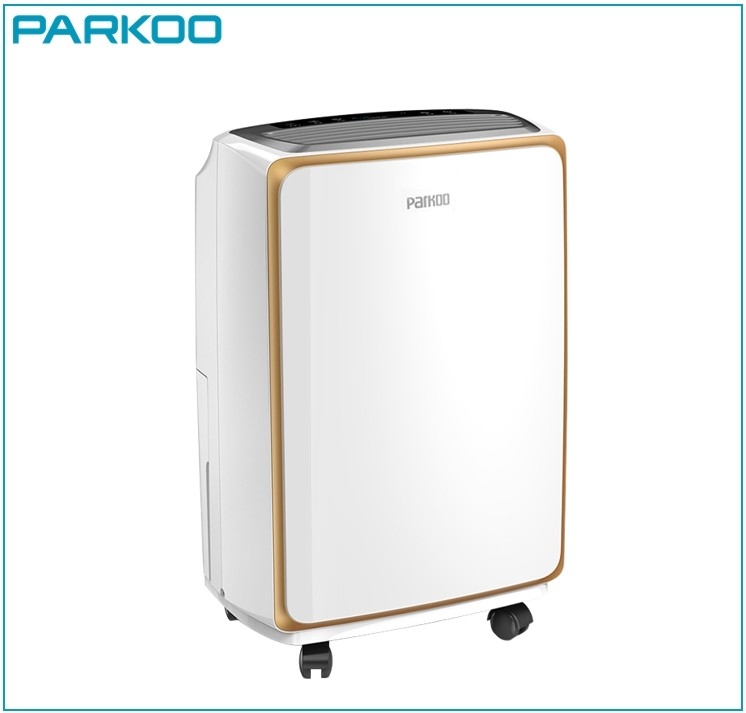 11.5 Pints Dehumidifier udara yang tenang Menghilangkan Kelembaban Dibangun di Tangki Air Humidistat Control