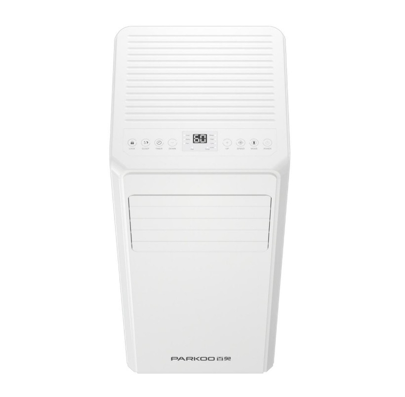8000 BTU 110V 115V Kipas AC Pendingin Portabel Berkedip LED Tampilan Kelembaban Humidistat