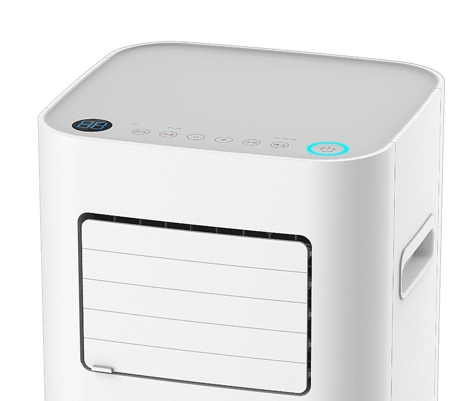 8000 BTU 115V Lantai LED Standing Sence Cahaya Evaporative Portable AC