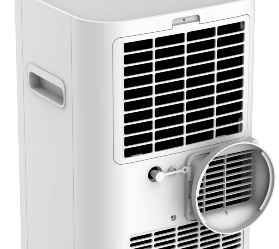 8000 BTU 115V Lantai LED Standing Sence Cahaya Evaporative Portable AC