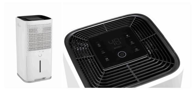 Filter Udara yang Dapat Dicuci 20M² 24L / D Dehumidifier Rumah Kecil