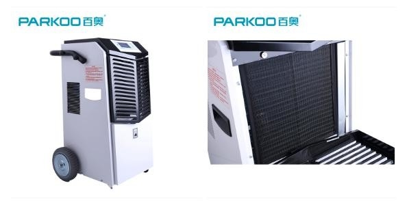 90L / D Kontrol Otomatis Dehumidifier Portabel Komersial Pribadi Untuk Ruang Tumbuh Gudang